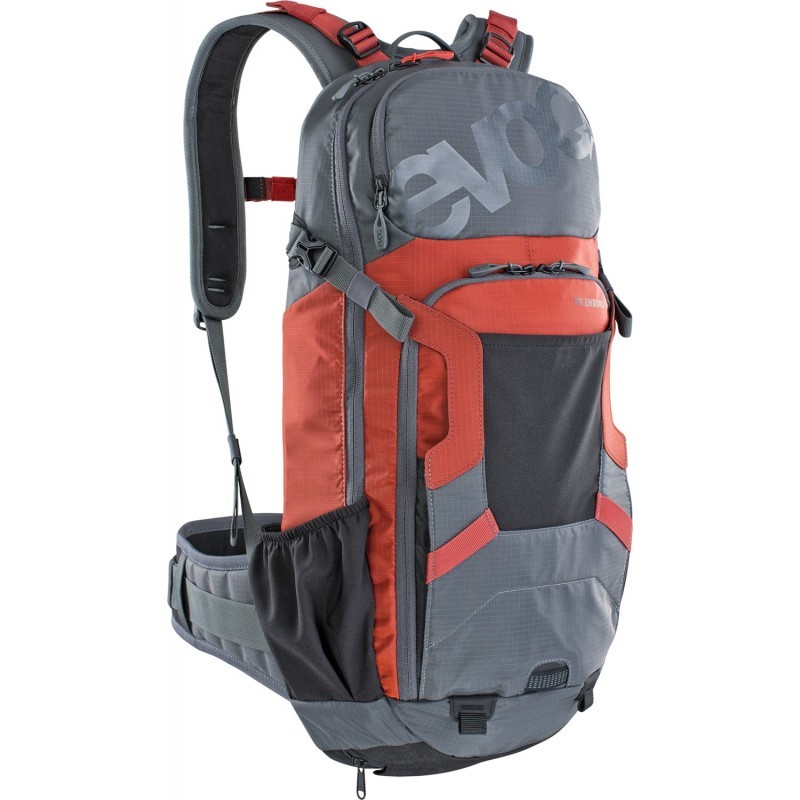 EVOC Sac FR Protector Enduro 16l gris/rouge M/L