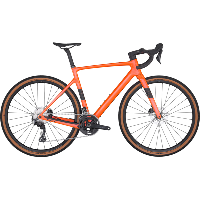 Scott Vélo gravel Scott addict gravel 40 orange