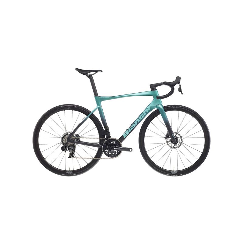 Bianchi Vélo route Bianchi Specialissima Pro Shimano Ultegra Di2 12v Velomann Palladium MW Carbon CK16 2024